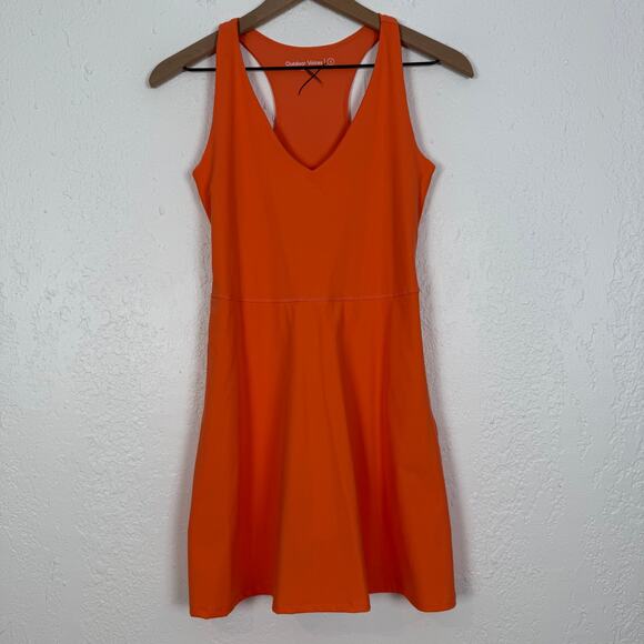 Outdoor Voices Volley Dress in Orange Size Small - Picture 2 of 6